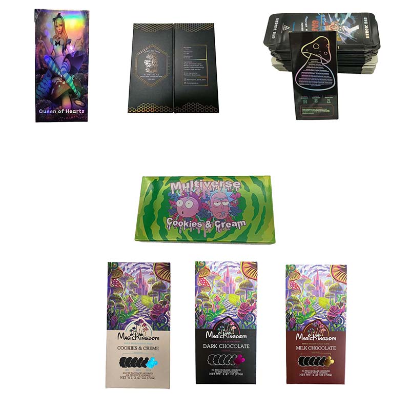 kinds of Magic Mushroom Chocolate Bar Box 3.5g 4g 5g with Compatible Mold Marge Display Box wholesale
kinds of Magic Mushroom Chocolate Bar Box 3.5g 4g 5g with Compatible Mold Marge Display Box wholesale