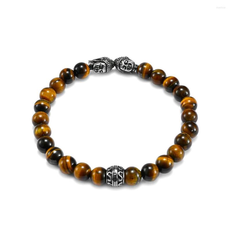 Strand Men's Natural Stone Tiger Eyes Lava Cyanite Bead Necklace Stainless Steel Beaded Charm Choker Neck Chain Fashion Male Jewelry
Strand Men's Natural Stone Tiger Eyes Lava Cyanite Bead Necklace Stainless Steel Beaded Charm Choker Neck Chain Fashion Male Jewelry