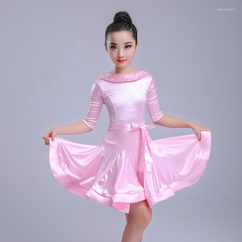 Stage Wear Kids Latin Dress Ballroom Competition Dance Dresses For Girls Spandex Salsa Rumba Cha Samba Tango Costumes, White dress
Stage Wear Kids Latin Dress Ballroom Competition Dance Dresses For Girls Spandex Salsa Rumba Cha Samba Tango Costumes, White dress