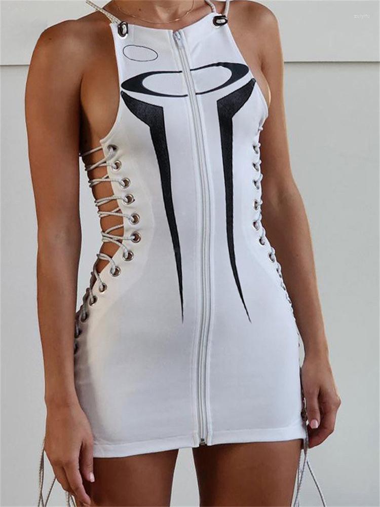 Casual Dresses Summer Clothes Streetwear Y2k Party Club For Women Soild Sleeveless Dress Bandage White Ladies 2023, Black
Casual Dresses Summer Clothes Streetwear Y2k Party Club For Women Soild Sleeveless Dress Bandage White Ladies 2023, Black