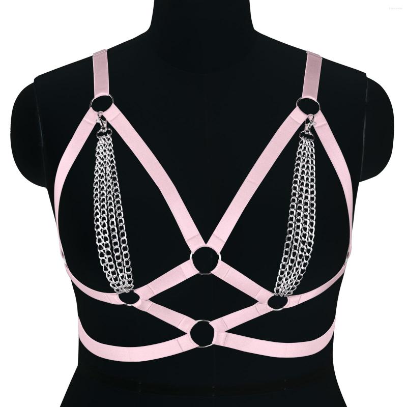 Garters Heart Accessories Harness Punk Gothic Style Hollow Bra Busty Women Chest Belt Adjust Lingerie Fashion Straps Neck Dance Club, White
Garters Heart Accessories Harness Punk Gothic Style Hollow Bra Busty Women Chest Belt Adjust Lingerie Fashion Straps Neck Dance Club, White