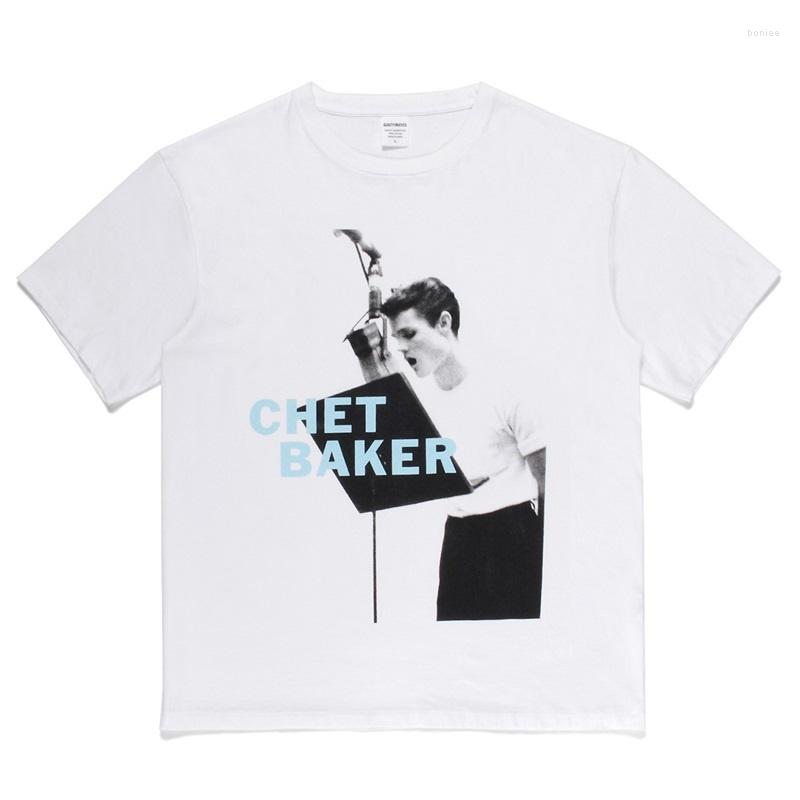 Men's T Shirts High Quality T-Shirt Classic WACKO MARIA Tee Short Sleeve Mens Clothing, 10
Men's T Shirts High Quality T-Shirt Classic WACKO MARIA Tee Short Sleeve Mens Clothing, 10