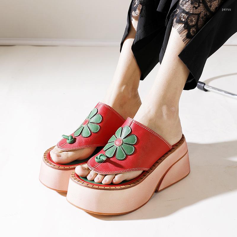 Slippers Womens Leather Flip Flop Women Summer Shoes High Heels Wedge Sandals Genuine Retro Flower Beach2023, See pics
Slippers Womens Leather Flip Flop Women Summer Shoes High Heels Wedge Sandals Genuine Retro Flower Beach2023, See pics