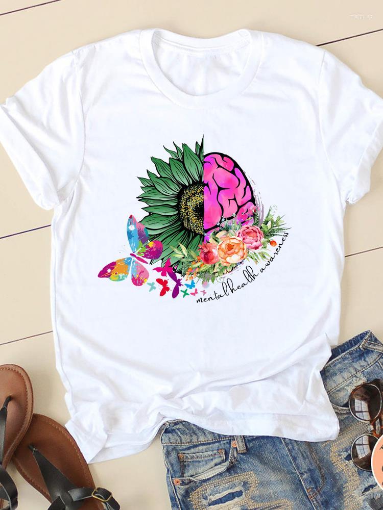 Women' T Shirts Flower Letter Sweet 90s Short Sleeve Ladies Casual Clothing Women Clothes Print T-shirts Fashion Female Graphic Tee, Sn33344
Women' T Shirts Flower Letter Sweet 90s Short Sleeve Ladies Casual Clothing Women Clothes Print T-shirts Fashion Female Graphic Tee, Sn33344