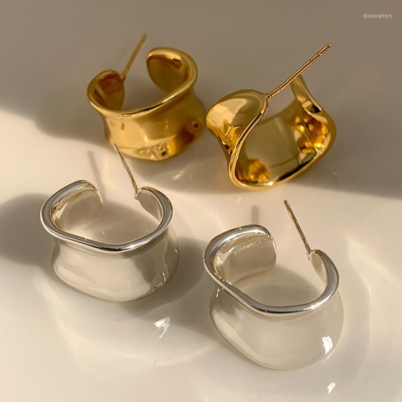 Stud Earrings HUANZHI 2023 Irregular C-Shaped Studs Solid Color Frosted Stylish Curved For Women Girls Party Jewelry
Stud Earrings HUANZHI 2023 Irregular C-Shaped Studs Solid Color Frosted Stylish Curved For Women Girls Party Jewelry