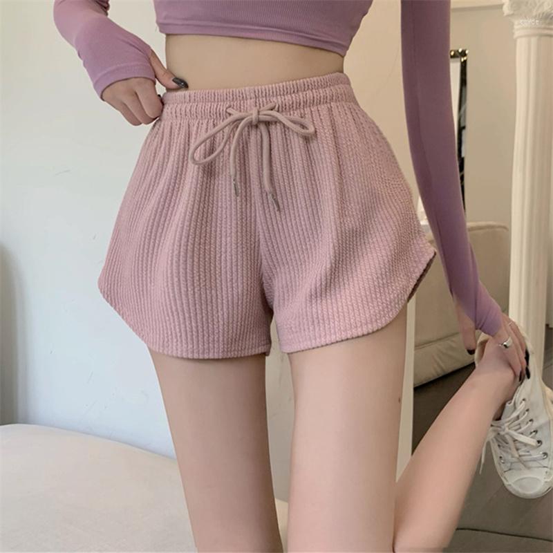 Women's Shorts Women Summer High Elastic Lace Up Drawstring Wide Leg Sweat Solid Color Comfortable Breathable Lady, Black
Women's Shorts Women Summer High Elastic Lace Up Drawstring Wide Leg Sweat Solid Color Comfortable Breathable Lady, Black