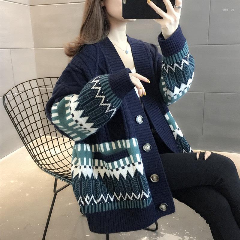 Women's Knits 2023 Autumn Winter Selling Loose Knitted Female Sweaters Thick Coat Cardigans Women, Beige
Women's Knits 2023 Autumn Winter Selling Loose Knitted Female Sweaters Thick Coat Cardigans Women, Beige