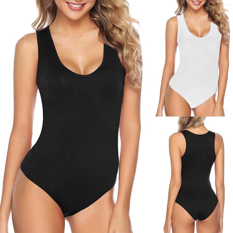 Women' Shapers Bodysuit For Women Shapewear Seamless Sculpting Thong Body Shaper, Black