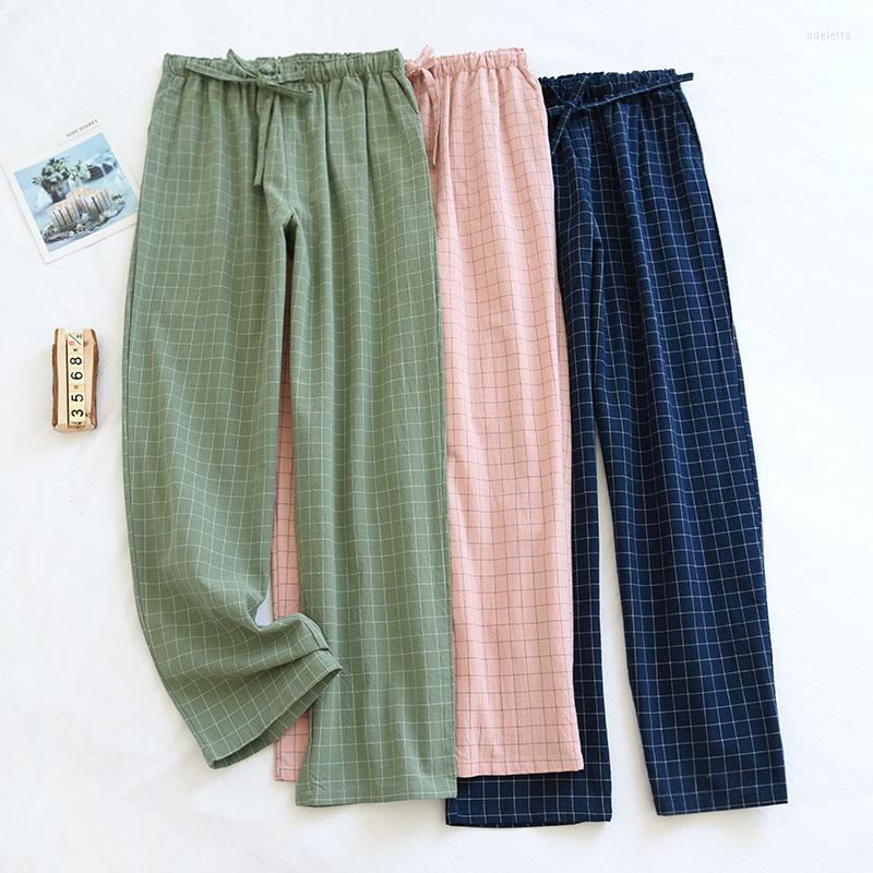Men's Sleepwear Ropa Sleep Couples Homewear Cotton Thin Trousers Women Bottoms Plaid Pyjama Summer Man Pajamas Pants 2023 Homme Hombre, Man gray 
Men's Sleepwear Ropa Sleep Couples Homewear Cotton Thin Trousers Women Bottoms Plaid Pyjama Summer Man Pajamas Pants 2023 Homme Hombre, Man gray