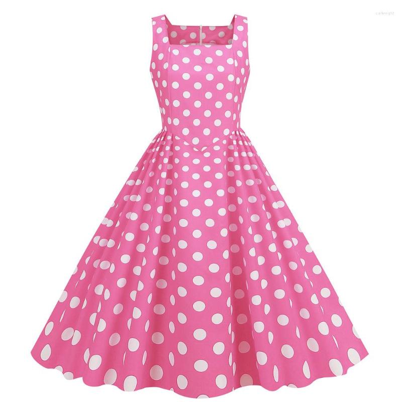 Casual Dresses Tank Women Polka Dot Summer Dress 2023 Fashion Hepburn Style Robes Vintage Sleeveless Party Rockabilly Printed A-Line, Petticoat black
Casual Dresses Tank Women Polka Dot Summer Dress 2023 Fashion Hepburn Style Robes Vintage Sleeveless Party Rockabilly Printed A-Line, Petticoat black