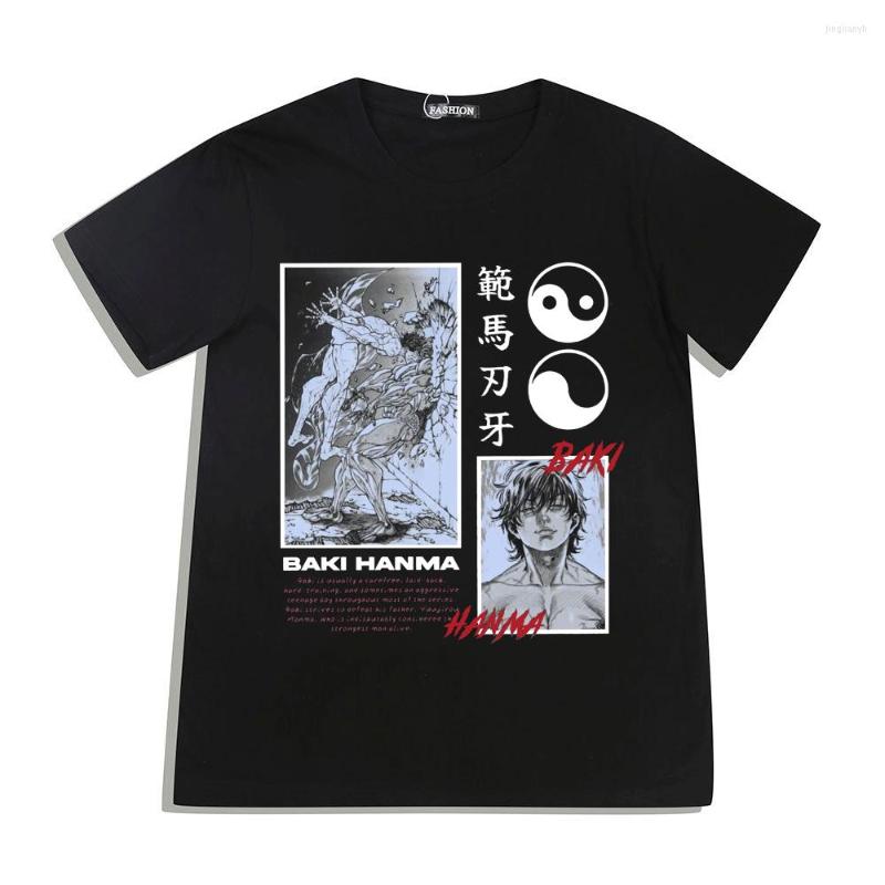 Men's T Shirts Anime Baki The Grappler Yujiro Hanma T-shirts Men's Short Sleeve Casual Cotton T-shirt Harajuku Hip Hop Streetwear Tee, Blue
Men's T Shirts Anime Baki The Grappler Yujiro Hanma T-shirts Men's Short Sleeve Casual Cotton T-shirt Harajuku Hip Hop Streetwear Tee, Blue