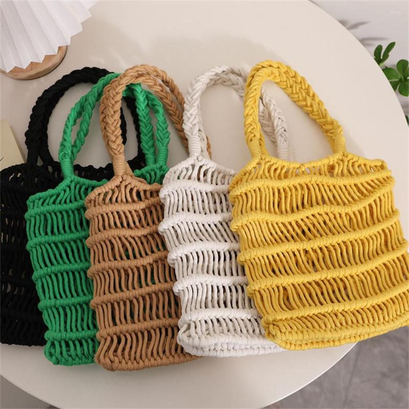 Shopping Bags Summer Small Fresh Daily Leisure Hollow Out Cotton Thread Woven Lazy Wind Mesh Seaside Holiday Beach Handbag Trendy Single, Black
Shopping Bags Summer Small Fresh Daily Leisure Hollow Out Cotton Thread Woven Lazy Wind Mesh Seaside Holiday Beach Handbag Trendy Single, Black