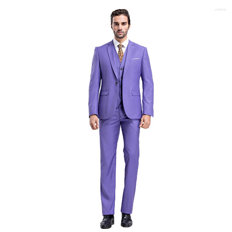 Men's Suits Men's Slim Fit 3 Pieces Suit Single Breasted Button Business Casual Wedding Halloween Party Formal Purple Jacket Vest Pants
Men's Suits Men's Slim Fit 3 Pieces Suit Single Breasted Button Business Casual Wedding Halloween Party Formal Purple Jacket Vest Pants