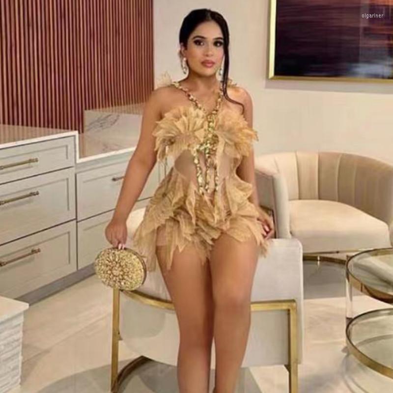 Casual Dresses Gold Color Women Sexy Halter Crystal Bodycon Mini Dress Celebrate Birthday Party Girls' Date Performance Costume Stage
Casual Dresses Gold Color Women Sexy Halter Crystal Bodycon Mini Dress Celebrate Birthday Party Girls' Date Performance Costume Stage