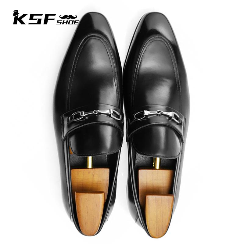 Dress Shoes KSF SHOE Loafers Men Luxury Designer Genuine Leather Original Handmade Business Formal Man Italian, Black
Dress Shoes KSF SHOE Loafers Men Luxury Designer Genuine Leather Original Handmade Business Formal Man Italian, Black