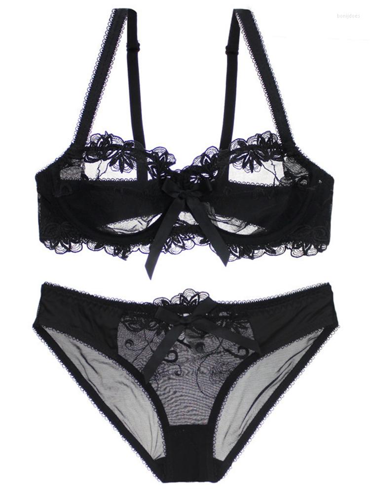 Bras Sets Fashion Lingerie Set Women C D Cup Underwear Sexy Black Transparent Bra And Panties Lace, Lotus color
Bras Sets Fashion Lingerie Set Women C D Cup Underwear Sexy Black Transparent Bra And Panties Lace, Lotus color