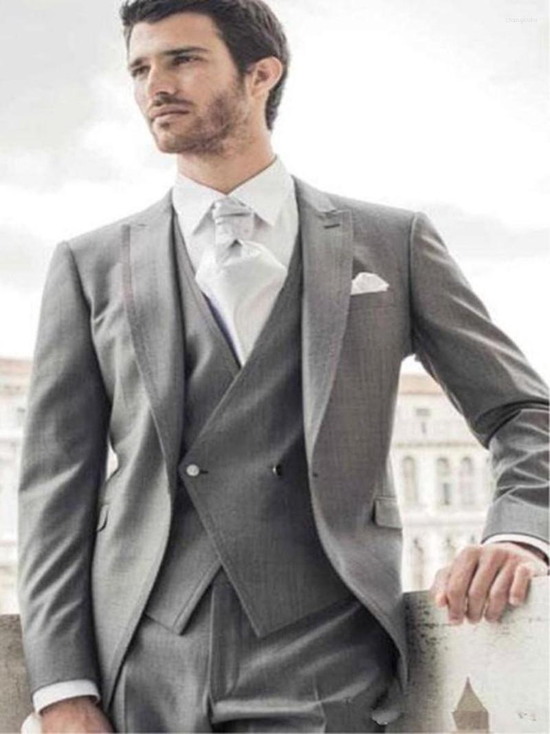 Men's Suits Customize Groom Tuxedos Grey Men's Suit Jacket Blazers Halloween Costume Elegant For Luxury Man Suit's Wedding 241, Same as image
Men's Suits Customize Groom Tuxedos Grey Men's Suit Jacket Blazers Halloween Costume Elegant For Luxury Man Suit's Wedding 241, Same as image