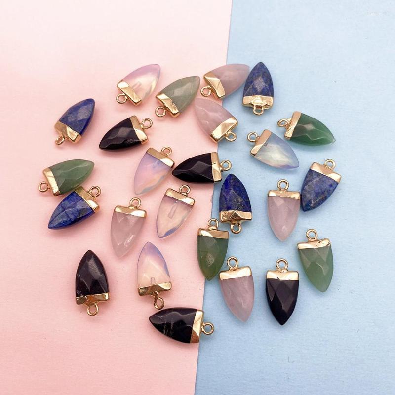 Charms Faceted Tapered Natural Stone Charming Lapis Lazuli Pendant For Jewelry Fashion Making DIY10x19mm Necklace Earring Accessories
Charms Faceted Tapered Natural Stone Charming Lapis Lazuli Pendant For Jewelry Fashion Making DIY10x19mm Necklace Earring Accessories