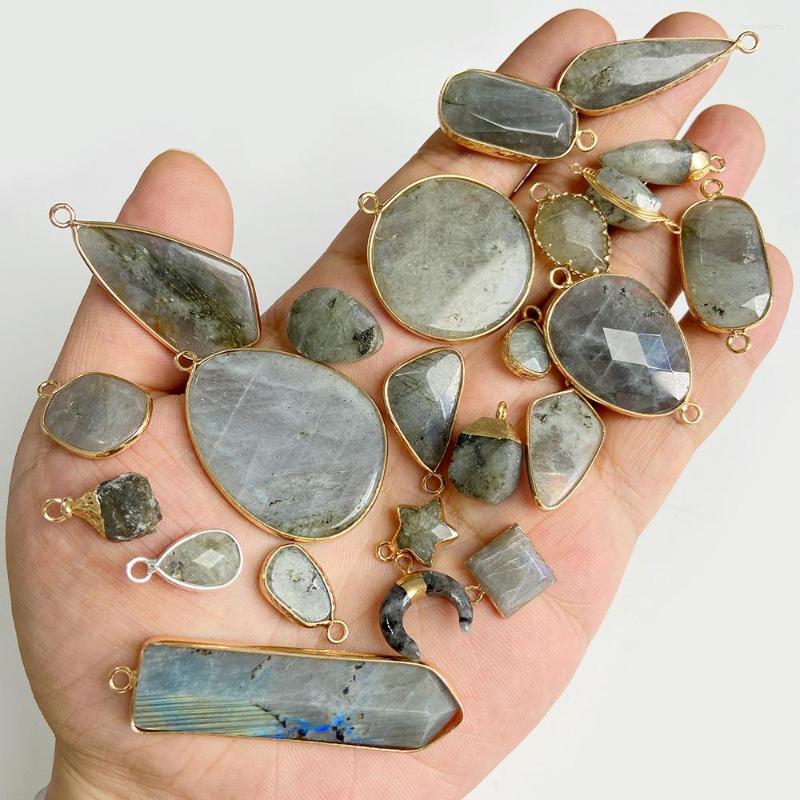 Pendant Necklaces Natural Labradorite Stone Charm Gem Pendants For Diy Jewelry Making Necklace Earring Accessories Wholesale
Pendant Necklaces Natural Labradorite Stone Charm Gem Pendants For Diy Jewelry Making Necklace Earring Accessories Wholesale