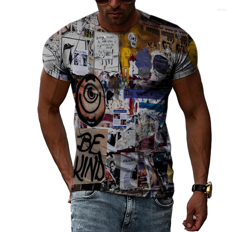 Men' T Shirts Summer Fashion Personality Graffiti T-shirt 3D Printed Men Women Unisex Interesting Graphic Oversized Tees Short Sleeve Boy, Etf5b232815d
Men' T Shirts Summer Fashion Personality Graffiti T-shirt 3D Printed Men Women Unisex Interesting Graphic Oversized Tees Short Sleeve Boy, Etf5b232815d