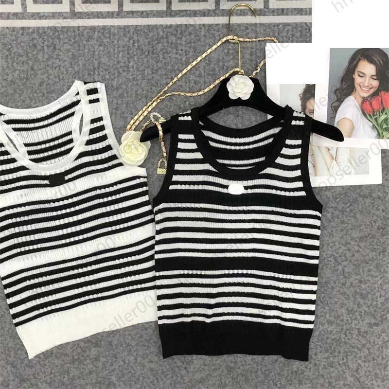 Womens Knitted Tanks Designer Clothes Summer Spring Luxury Sexy Fashion Trend Classic Stripe Elastic Waistband Round Neck Sleeveless Tank Top, 10
Womens Knitted Tanks Designer Clothes Summer Spring Luxury Sexy Fashion Trend Classic Stripe Elastic Waistband Round Neck Sleeveless Tank Top, 10