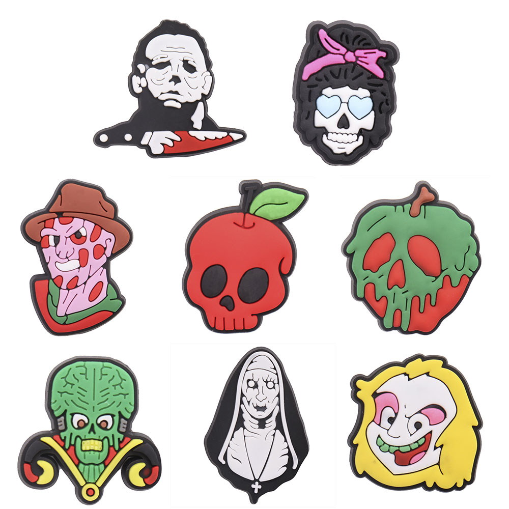 Other 1Pcs Cartoon Horrible Skl Movie Pvc Buckle Garden Shoes Charm Decorations Fit Bands Croc Jibz Slipper Accessories Drop Delivery Othg0
Other 1Pcs Cartoon Horrible Skl Movie Pvc Buckle Garden Shoes Charm Decorations Fit Bands Croc Jibz Slipper Accessories Drop Delivery Othg0