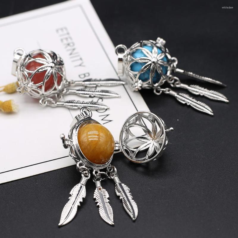 Pendant Necklaces Necklace Natural Stone Kaleidoscope Cage For Jewelry Making DIY Bracelet Accessory
Pendant Necklaces Necklace Natural Stone Kaleidoscope Cage For Jewelry Making DIY Bracelet Accessory