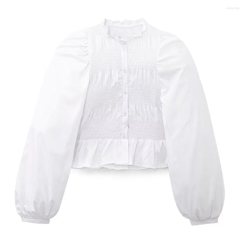 Women's Blouses Spring And Summer Women's Pure White Shirt Long Sleeve Single Breasted Girl Sweet Blouse, Bj-3098
Women's Blouses Spring And Summer Women's Pure White Shirt Long Sleeve Single Breasted Girl Sweet Blouse, Bj-3098