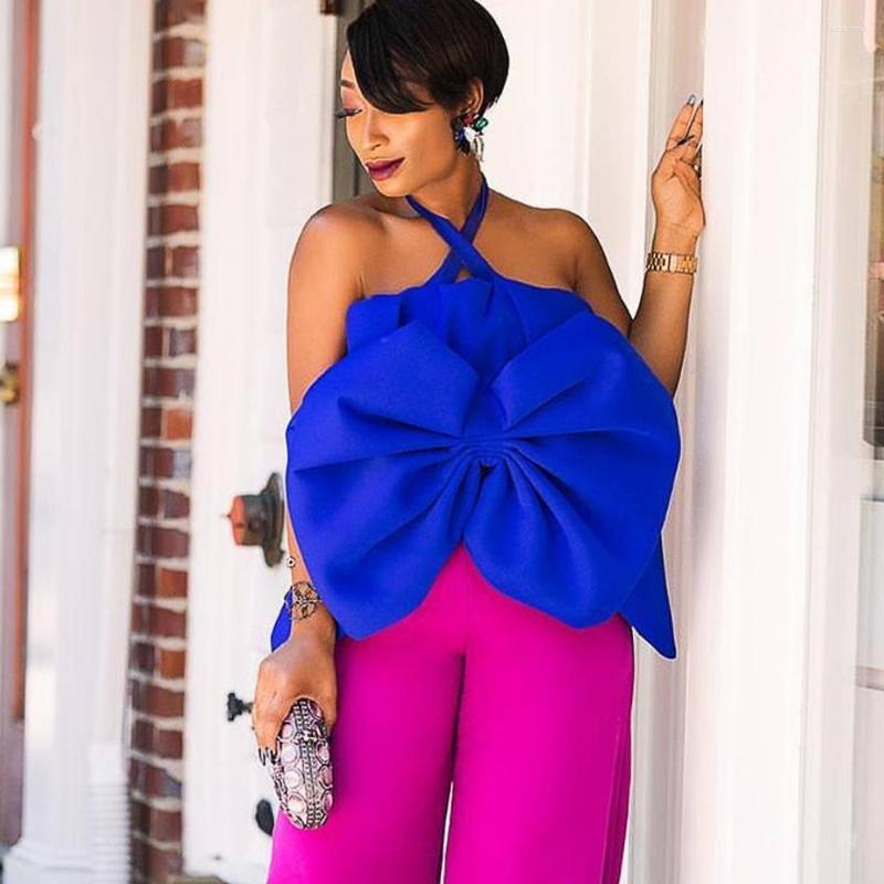 Women' Blouses Women Halter Crop Tops Shirts Sexy Summer Patchwork Big Bowtie Backless Event Evening Clubwear Party Night Out Bluas, Blue
Women' Blouses Women Halter Crop Tops Shirts Sexy Summer Patchwork Big Bowtie Backless Event Evening Clubwear Party Night Out Bluas, Blue