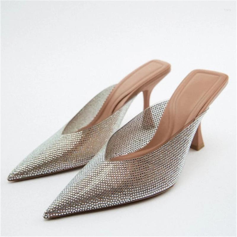 Sandals TRAF Womens Rhinestone High Heels Woman Summer Transparent Heeled Luxury Slingback Pumps Outdoor Heel Slippers
Sandals TRAF Womens Rhinestone High Heels Woman Summer Transparent Heeled Luxury Slingback Pumps Outdoor Heel Slippers