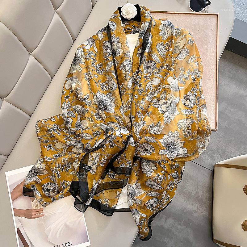 Scarves 2023 Luxury Yellow Beach Shawl Fashion Long Floral Print Women Bufanda Summer Foulard Female Headkerchief Girl Gift
Scarves 2023 Luxury Yellow Beach Shawl Fashion Long Floral Print Women Bufanda Summer Foulard Female Headkerchief Girl Gift