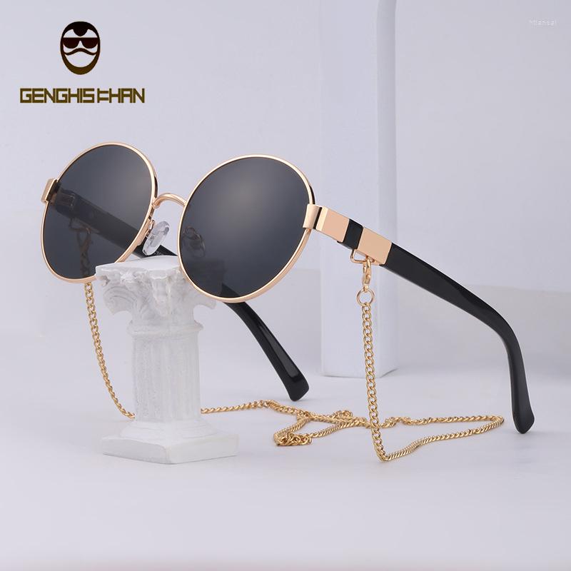 Sunglasses Vintage Oversized Round With Chain Women 2023 Chic Fashion Metal Frame Sun Glasses Ladies Black Shades
Sunglasses Vintage Oversized Round With Chain Women 2023 Chic Fashion Metal Frame Sun Glasses Ladies Black Shades