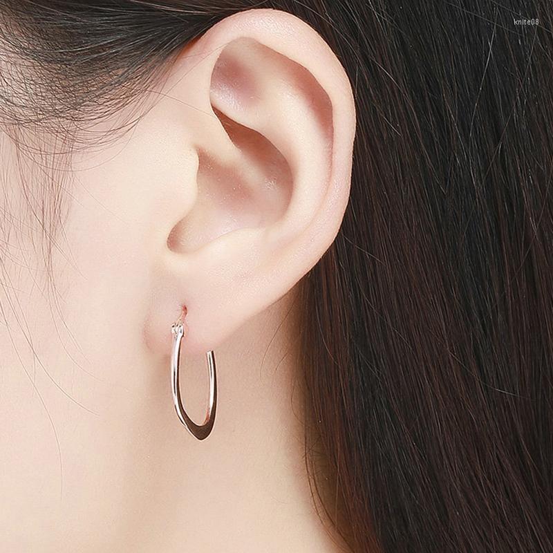 Stud Earrings BISAER 925 Sterling Silver Simple Big Circle For Women Round Jewelry Bijoux Brincos ECE478
Stud Earrings BISAER 925 Sterling Silver Simple Big Circle For Women Round Jewelry Bijoux Brincos ECE478