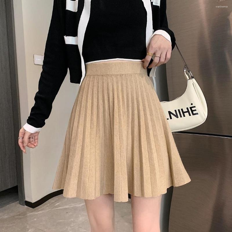 Skirts 2023 Knit Pleated Skirt Women High Waist Sweater Autumn Winter Solid Elastic Knitting Ribbed Mini, Nzdk1005d1
Skirts 2023 Knit Pleated Skirt Women High Waist Sweater Autumn Winter Solid Elastic Knitting Ribbed Mini, Nzdk1005d1