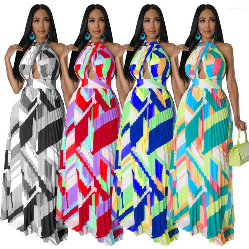 Casual Dresses 2023 Summer Women' Clothing Halter Lace-up Backless Sleeveless High Waist Hollow Out Loose Fashion Printed Dress, Black
Casual Dresses 2023 Summer Women' Clothing Halter Lace-up Backless Sleeveless High Waist Hollow Out Loose Fashion Printed Dress, Black