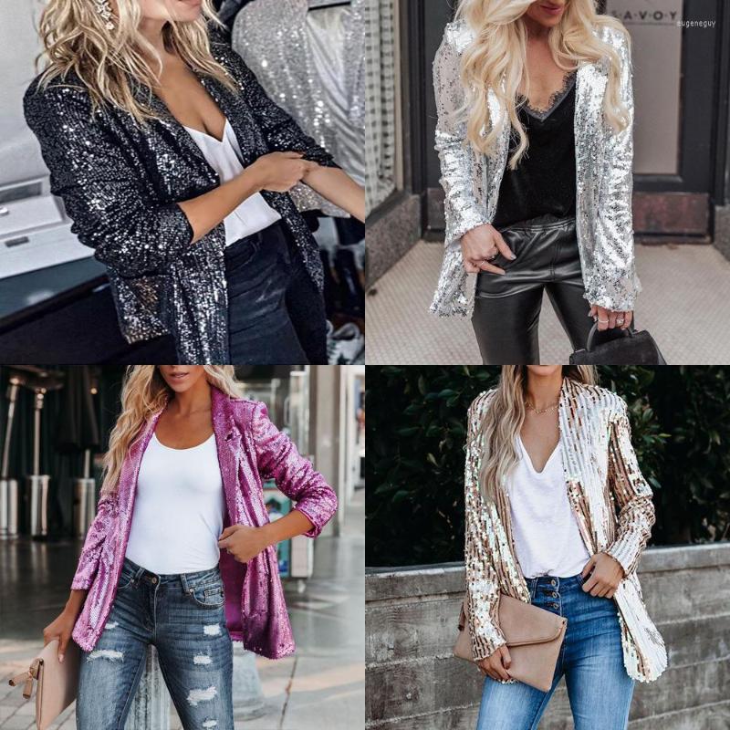 Women's Suits Spring 2023 Women's Multicolor Sequins Long Sleeve Temperament Small Suit Coat, White
Women's Suits Spring 2023 Women's Multicolor Sequins Long Sleeve Temperament Small Suit Coat, White