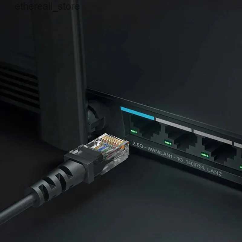 Routers Routers AX6000 AIoT Router 6000Mbs WiFi6 5GHz VPN 512MB Qualcomm CPU Mesh Repeater External Signal Network Amplifier Smart Home Q231114