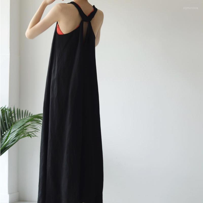 Casual Dresses Kuzuwata Japanese Irregular Design Back Tie Up Robe Femme 2023 Spring Loose Long Dress Holiday Strap Vestido Feminino, Black
Casual Dresses Kuzuwata Japanese Irregular Design Back Tie Up Robe Femme 2023 Spring Loose Long Dress Holiday Strap Vestido Feminino, Black