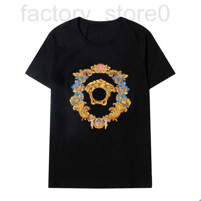 Men's T-Shirts luxuriousT-Shirts Medusa Embroidery Men's T-Shirts V-letter Tide Brand Spring/Summer Pure Cotton Short Sleeve T-shirt for men and women with the couple VE2N, White
Men's T-Shirts luxuriousT-Shirts Medusa Embroidery Men's T-Shirts V-letter Tide Brand Spring/Summer Pure Cotton Short Sleeve T-shirt for men and women with the couple VE2N, White
