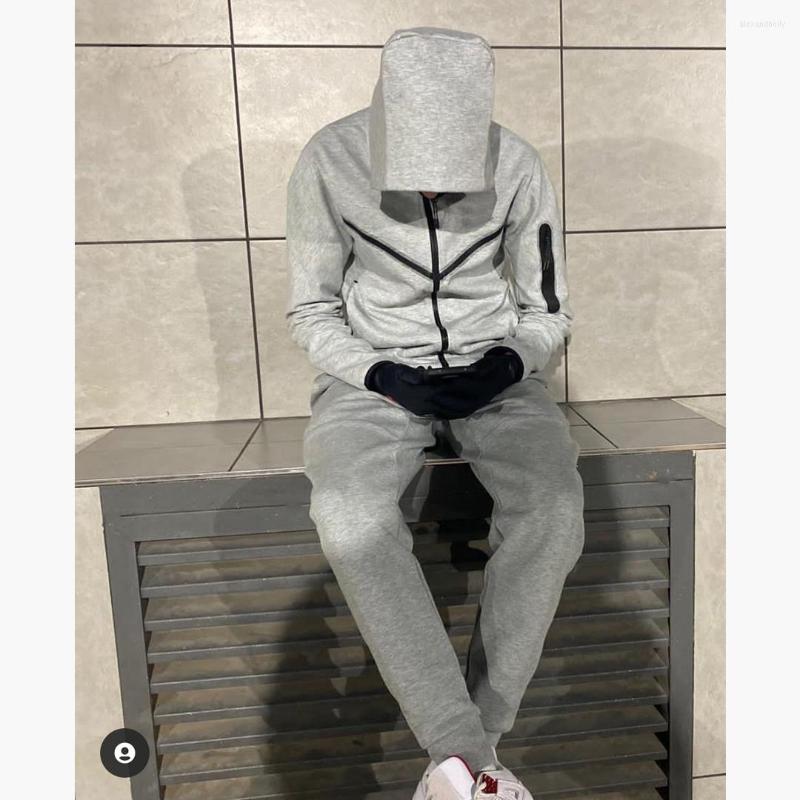 Men's Tracksuits 2023 Gray NIKN Tech Fleece Full Zip Hoodie And Joggers Set Cotton Fashion Luxury Custom Logo Man Sweatsuit, Jacket 4
Men's Tracksuits 2023 Gray NIKN Tech Fleece Full Zip Hoodie And Joggers Set Cotton Fashion Luxury Custom Logo Man Sweatsuit, Jacket 4