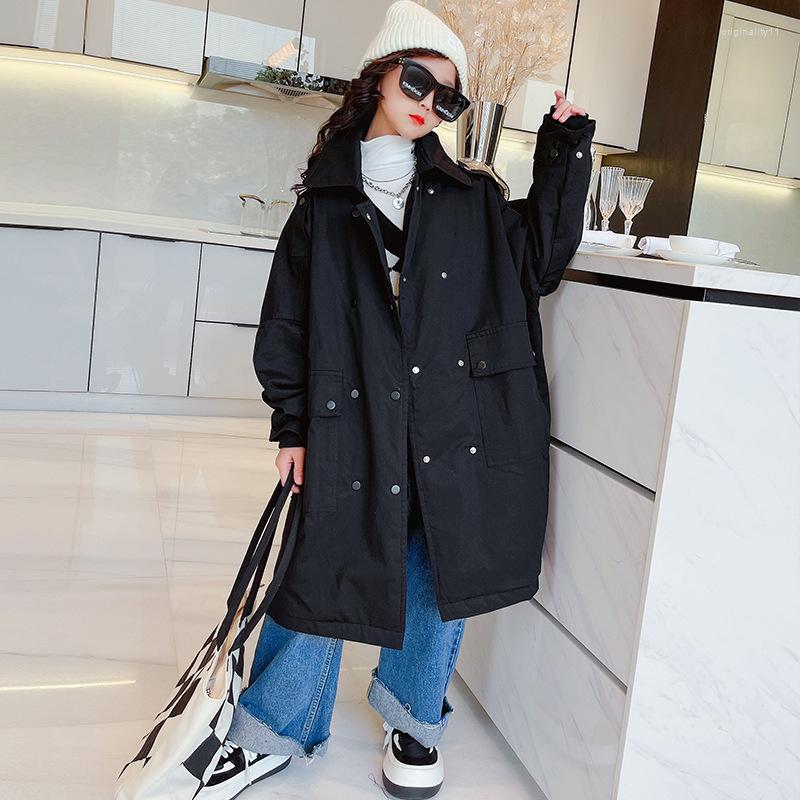 Coat Teenager Girls Casual Parka Autumn Winter Fashion Thickened Warm Windbreaker Children's Clothing Streetwear Long Top 4-12 Y, Khaki
Coat Teenager Girls Casual Parka Autumn Winter Fashion Thickened Warm Windbreaker Children's Clothing Streetwear Long Top 4-12 Y, Khaki