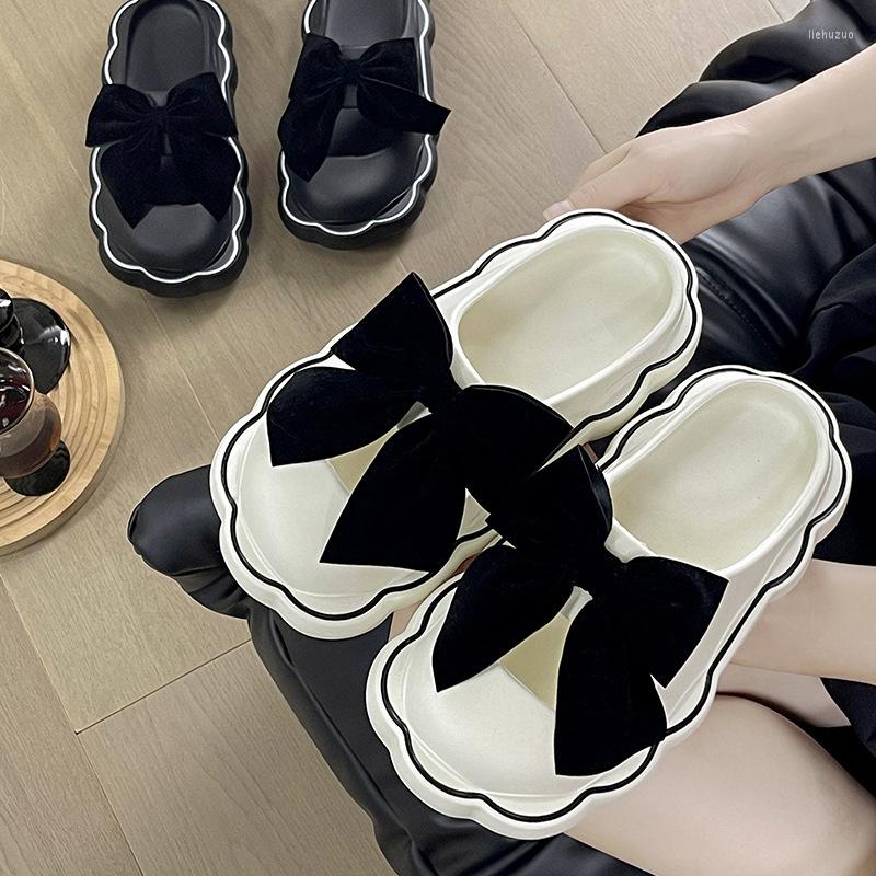 Slippers Mary Jane Women's Cute Summer Students' Bow Thick Soles Anti Slip Slipper Garden Shoes Mute Sandals, Q5805 black
Slippers Mary Jane Women's Cute Summer Students' Bow Thick Soles Anti Slip Slipper Garden Shoes Mute Sandals, Q5805 black