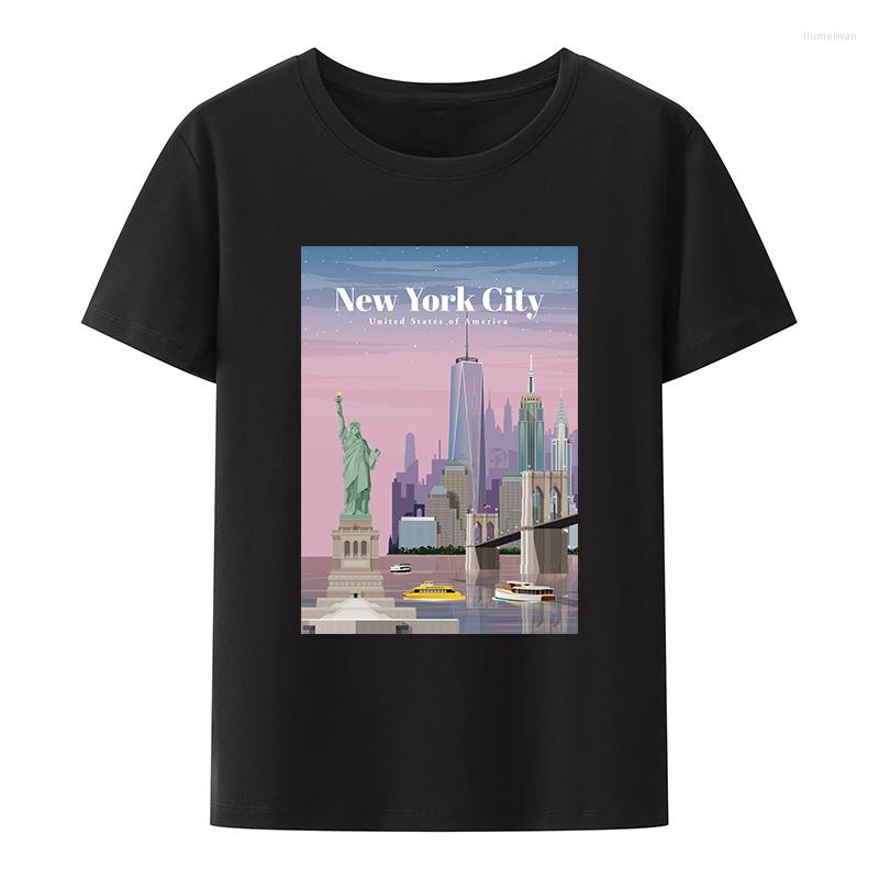 Men' T Shirts York City United States Of America Cotton T-shirt Travel Commemorative Anime Style Tees Breathable Men' Clothing Leisure, 0610489
Men' T Shirts York City United States Of America Cotton T-shirt Travel Commemorative Anime Style Tees Breathable Men' Clothing Leisure, 0610489