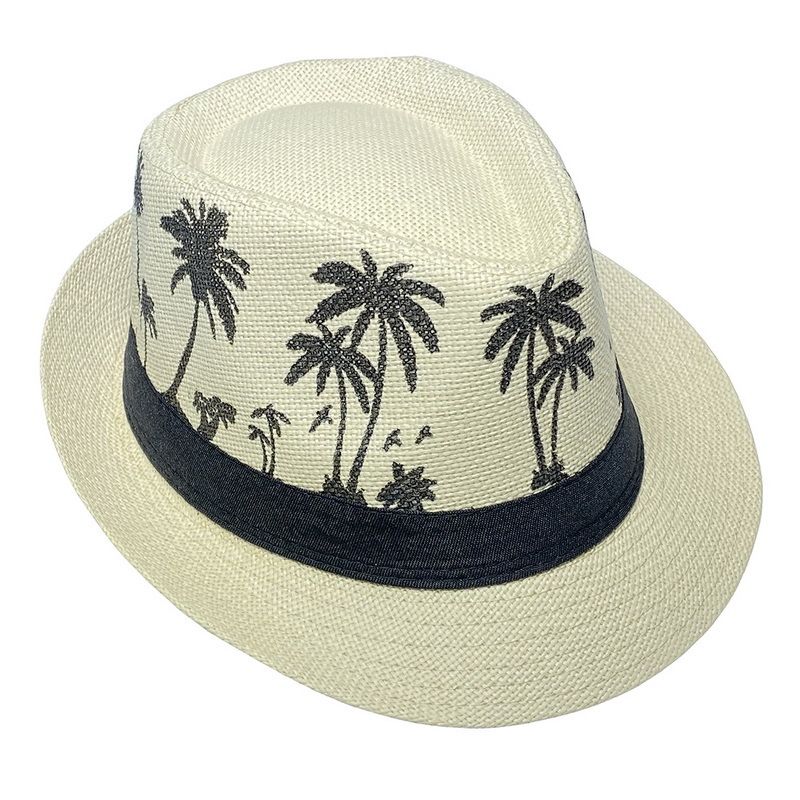 Unisex Maple Leaf Print Paper Straw Jazz Hats for Men Women Summer Outdoor Sun Protection Hat Beach Travel Panama Cap Fedoras, Customize
Unisex Maple Leaf Print Paper Straw Jazz Hats for Men Women Summer Outdoor Sun Protection Hat Beach Travel Panama Cap Fedoras, Customize