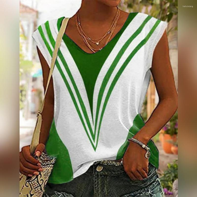 Women's Blouses Fashionable Tee Shirt Comfy Women T-shirt V-Neck Striped Pattern Versatile, Green
Women's Blouses Fashionable Tee Shirt Comfy Women T-shirt V-Neck Striped Pattern Versatile, Green