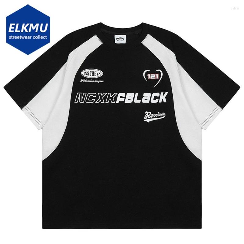 Men's T Shirts Men Hip Hop Streetwear T-shirt Color Block Patchwork Harajuku Oversized Tshirts Summer Short Sleeve Loose Casual Tee Shirt, Black
Men's T Shirts Men Hip Hop Streetwear T-shirt Color Block Patchwork Harajuku Oversized Tshirts Summer Short Sleeve Loose Casual Tee Shirt, Black