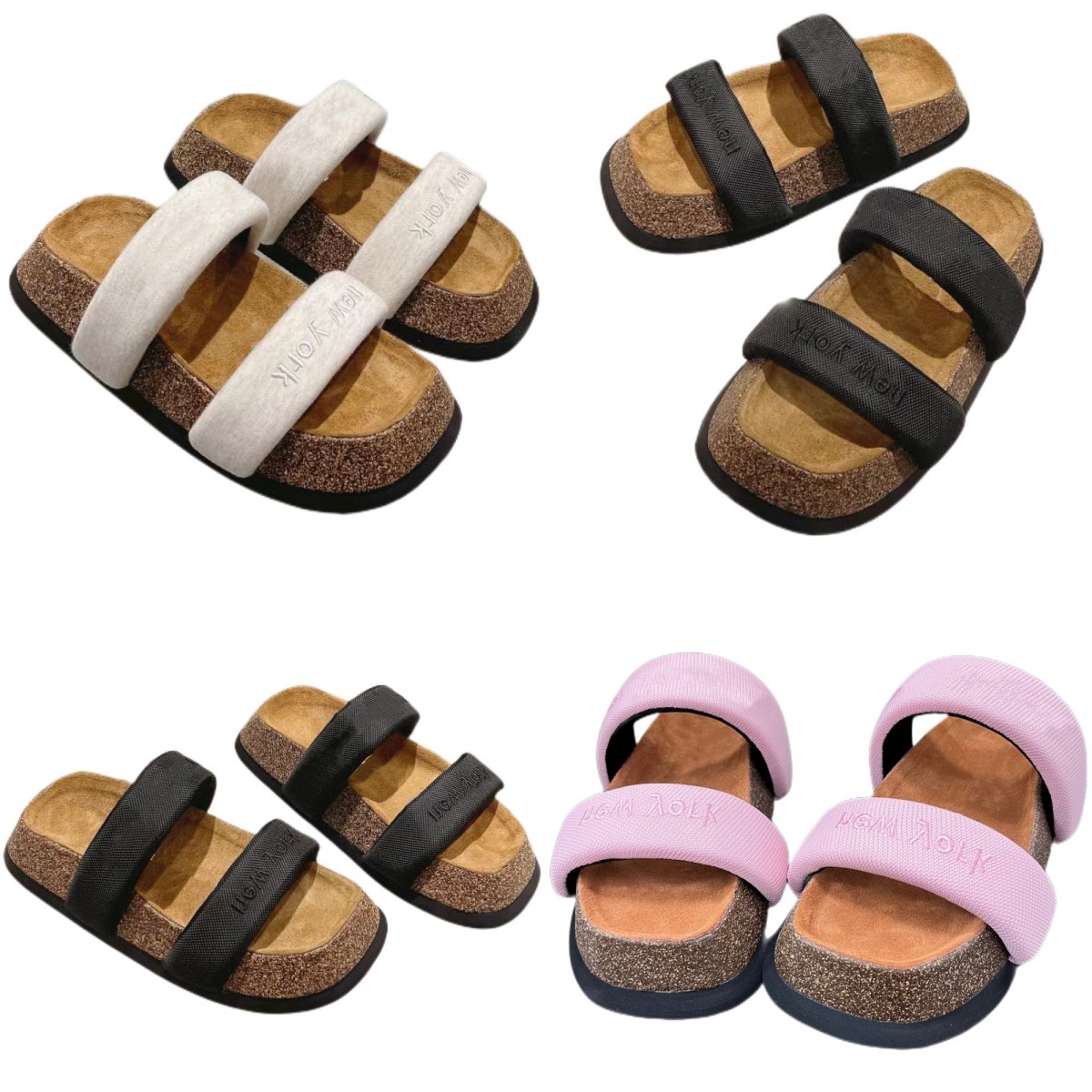 New fashion slippers Top designer Sandals flat letter beach shoes outdoor ground non-slip casual shoes letter splicing candy shoes one word retro Jelly shoes
New fashion slippers Top designer Sandals flat letter beach shoes outdoor ground non-slip casual shoes letter splicing candy shoes one word retro Jelly shoes