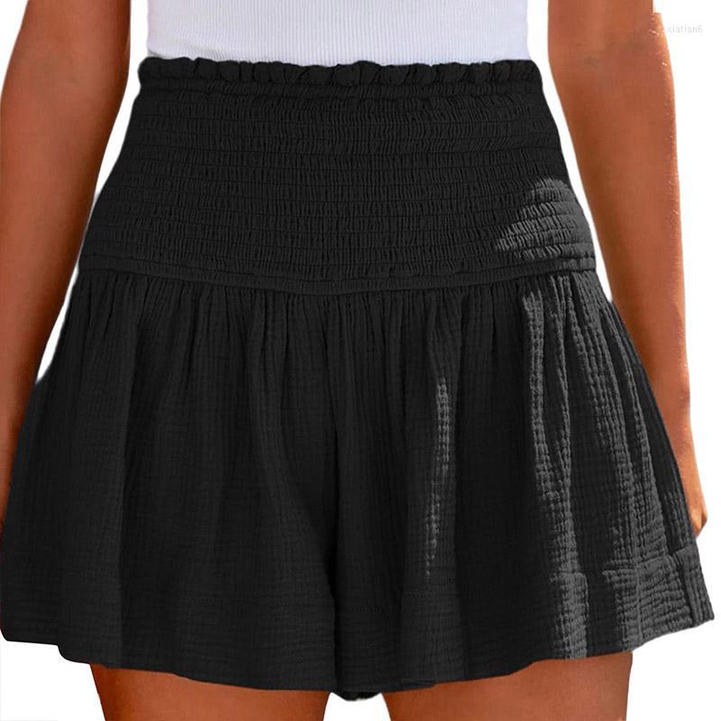 Skirts 2023 Women' Casual Comfortable Pleated Ruffle Shorts Cotton Summer Loose High Elastic Waisted Wide Leg A-line, White
Skirts 2023 Women' Casual Comfortable Pleated Ruffle Shorts Cotton Summer Loose High Elastic Waisted Wide Leg A-line, White