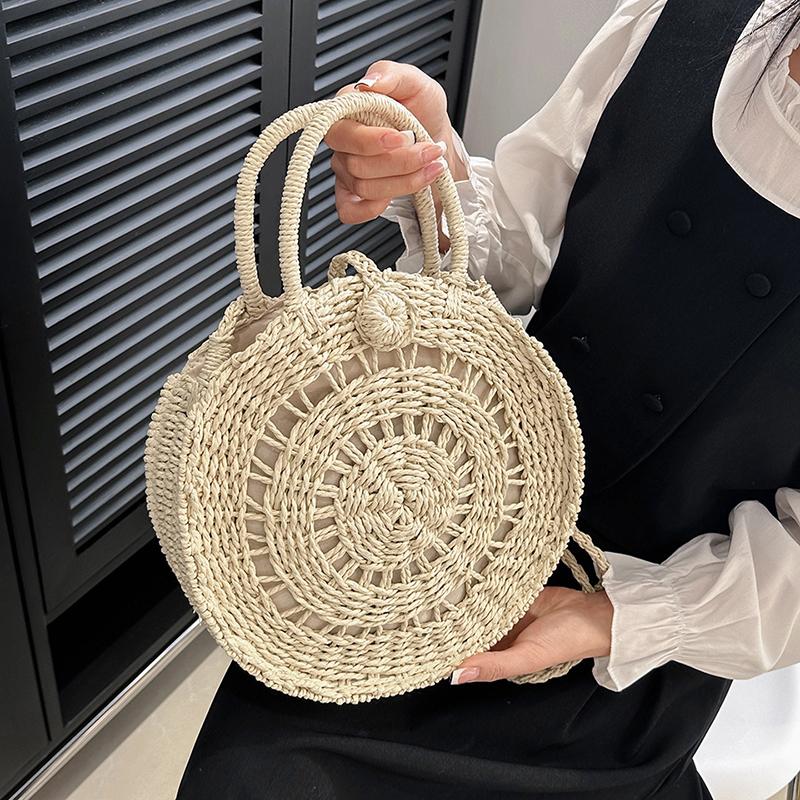 Evening Bags Luxury Designer Women Beach Bag High Quality Straw Fashion Large Capacity Handmade Crochet Summer Handbags, Beige
Evening Bags Luxury Designer Women Beach Bag High Quality Straw Fashion Large Capacity Handmade Crochet Summer Handbags, Beige
