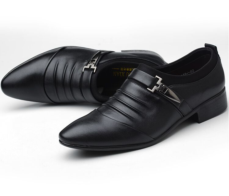 Men Dress Shoes Classic Leather Casual Business Men Shoes Italian Oxford Shoes for Men Black Flats Footwear Size 48, 20
Men Dress Shoes Classic Leather Casual Business Men Shoes Italian Oxford Shoes for Men Black Flats Footwear Size 48, 20